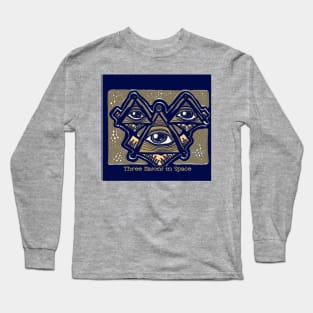 Three Masons in Space Long Sleeve T-Shirt